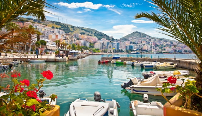 Mediterranean seaside 